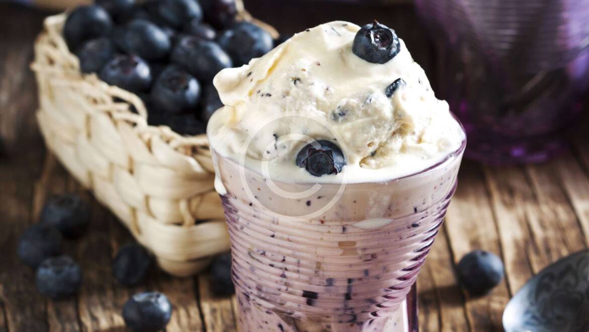 Blueberry Cream Ice
